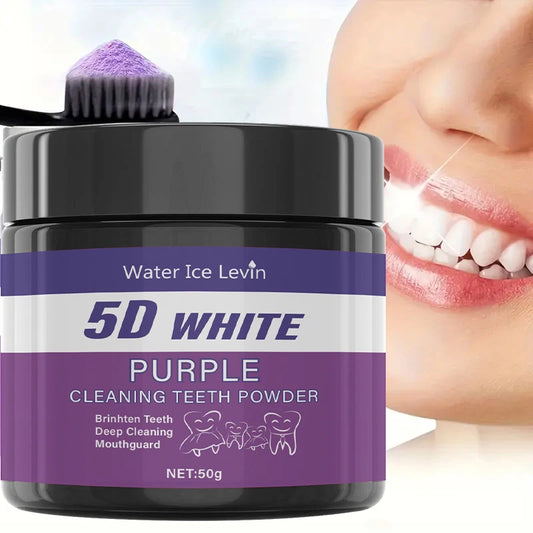 Polvo para blanquear los dientes: blanqueamiento natural y limpieza profunda